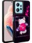 Redmi Note 12 4g Kılıf Şirin Hayvan Figürlü ve Simli Sert Silikon Kapak Royal Case/amas 1