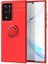 Samsung Galaxy Note 20 Ultra Kılıf Yüzüğü Stant ve Araç Tutucu Olabilen Şık Esnek Premium Silikon Kapak Ryc/ravel 1