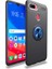 Oppo A5S Kılıf Yüzüğü Stant ve Araç Tutucu Olabilen Şık Esnek Premium Silikon Kapak Ryc/ravel 1