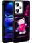 Redmi Note 12 Pro Plus 5g Kılıf Şirin Hayvan Figürlü ve Simli Sert Silikon Kapak Royal Case/amas 1