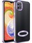 Samsung Galaxy A04 Kılıf Kenarları Lazer Renkli ve Logo Detaylı Şık Esnek Premium Silikon Kapak Ryc/omega 1