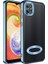 Samsung Galaxy A04 Kılıf Kenarları Lazer Renkli ve Logo Detaylı Şık Esnek Premium Silikon Kapak Ryc/omega 1