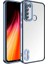 Redmi Note 8 Kılıf Kenarları Lazer Renkli ve Logo Detaylı Şık Esnek Premium Silikon Kapak Ryc/omega 1