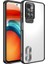 Redmi 10 Kılıf Kenarları Lazer Renkli ve Logo Detaylı Şık Esnek Premium Silikon Kapak Ryc/omega 1