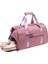 Büyük Kapasiteli Oxford Kumaş Su Geçirmez Fitness Tote Çapraz Askılı Çanta Seyahat Bagaj Çantası-Pembe (Yurt Dışından) 4