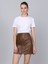 Basics&more Kadın Deri Etek SK02 3
