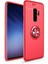 Samsung Galaxy S9 Plus Kılıf Yüzüğü Stant ve Araç Tutucu Olabilen Şık Esnek Premium Silikon Kapak Ryc/ravel 1