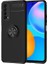 Huawei P Smart 2021 Kılıf Yüzüğü Stant ve Araç Tutucu Olabilen Şık Esnek Premium Silikon Kapak Ryc/ravel 1