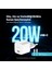 Smartcharger Gan 20W Pd Seyahat Hızlı Şarj Aleti + Usb-C - Lightning 150CM Kablo 2