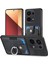 Xiaomi Redmi Note 13 Pro 4g Kılıf Kart Yuvaları Için Kickstand-Siyah ile Retro Pu + Tpu Kapak (Yurt Dışından) 2