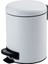 Çöp Kovası, Pedallı, Soft, 3lt - Mat Beyaz 1