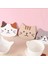 Altın Imparator Kedi Silikon Kedi Bardak Altlık Karikatür Kedi Tasarımlı 4