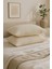 4 Katlı Müslin İvory (Naturel) Renk 50X70 Cm. %100 Pamuklu 2 Adet Yastık Kılıfı 1