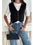 Kadın Düğmeli Triko Yelek – Modern & Katmanlı Stil 3