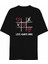 Sevgililer Günü Için Özel Tasarım Love Always Wıns Baskılı T-Shirt - Siyah 1