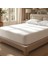 Odin 300 Tc Pamuk Saten King Size Çarşaf Beyaz 1
