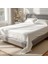 Odin 300 Tc Pamuk Saten King Size Çarşaf Beyaz 2