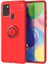 Samsung Galaxy A21S Kılıf Yüzüğü Stant ve Araç Tutucu Olabilen Şık Esnek Premium Silikon Kapak Ryc/ravel 1