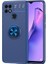 Oppo A15 Kılıf Yüzüğü Stant ve Araç Tutucu Olabilen Şık Esnek Premium Silikon Kapak Ryc/ravel 1