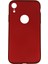 Apple iPhone XR Premium Silikon Kılıf Bordo 1