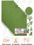 Yeşil Simli Karton A4 20X30 cm 10 Lu 1 Paket Simli Fon Kartonu Parıltılı Kağıt Anasınıfı Kreş Etkinlik Proje 1