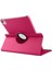 - Apple iPad Pro 11 2024 - Tablet Kılıfı 360 full Korumalı Yatay Dikey Dönebilen Standlı Kılıf - Kırmızı - T32865 6