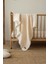 Turuncu Çizgili 4 Katlı Müslin Battaniye 110x110cm 4 Katlı Müslin Bebek Battaniye %100 Pamuk Müslin Battaniye Çocuk Müslin Örtü AĞIZ MENDİLİ HEDİYE 4