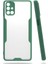 - Samsung Galaxy M31S - Kılıf Kenarı Renkli Arkası Şeffaf Parfe Kapak - Koyu Yeşil - T15944 1