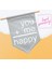 Çocuk Odası Dekorasyonu Için Flama Banner _ You + Me = Happy 2