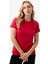 Kadın T-Shirt 60585 - Kırmızı 2