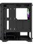 PB-PS7840B 600W Temperli Camlı 4*12CM Rainbow Fanlı Mesh Mid-T Atx Gaming Siyah Kasa 6