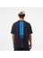 Hoss x Gant New Generation Contrast Graphic Erkek Lacivert T-Shirt 2