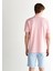 Erkek Pembe Regular Fit Polo 2