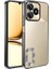 Realme Note 50 Kılıf Kenarları Lazer Renkli ve Logo Detaylı Şık Esnek Premium Silikon Kapak Ryc/omega 1