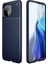 Xiaomi Mi 11 Lite Kılıf Karbon Desenli Esnek Yüksek Kaliteli Meteryalden Üretilmiş Silikon Kapak Ryc/negro 1