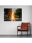 Altın Günbatımı Duvar Sanatı - Harlem Zarafet Ev Dekorasyonu Kanvas Tablo 3