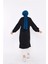 Hira Balon Kol Midi Boy Sade Basic Sweatshirt - 03031-1.003 - Siyah 4