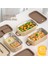 1612 Isı Yalıtımlı Paslanmaz Çelik 3 Katlı 4 Bölmeli Vakumlu Yemek Termosu Beslenme Kutusu Taşınabilir Lunch Box Sefer Tası 1