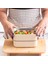 1612 Isı Yalıtımlı Paslanmaz Çelik 3 Katlı 4 Bölmeli Vakumlu Yemek Termosu Beslenme Kutusu Taşınabilir Lunch Box Sefer Tası 2