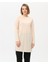 Doğa Sade Basic Tunik - 06016-1.023 - Krem 3