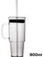 3483 Vakumlu Kapaklı Pipetli ve Kulplu Bardak 900ML Cam Termos Mug 3