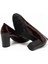 Kadın Topuklu/ Stiletto 483700DS Donna Serena 3700DS Naplack Bordeaux 5