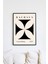 Bauhaus Serisi 109, Modern Poster, Siyah Çerçeveli Poster 1
