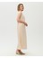 Defile Içlik Sade Basic Kolsuz Elbise - 06041-1.023 - Krem 5