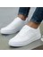 Unisex Snaker Günlük Yürüyüş Spor Ayakkabı-Beyaz 3