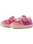 Bob Hakiki Deri Pembe Mor Barefoot Cırtlı Lastikli Bebek Sneaker Ayakkabı 5