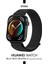 Huawei Watch Fit 4 / Fit 4 Pro / Fit 3 Uyumlu Hasır Örgü Dokuma Cırt Cırtlı Tasarım Spor Kordon 1