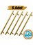 Mobilya Kulp Mutfak Çekmece Dolap Dolabı Kapak Kulpları Kulbu Gold 192 mm 19.2 cm Altın Metal 5 Adet 1