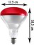 150W Kırmızı Infrared Ampul E27 Kümes Isıtıcı Lamba 2