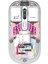 SM-BT89 Opal Şarj Edilebilir Sessiz Beyaz Transparan Rgb 2in1 2bt ve 2.4ghz Kablosuz Mouse 1
